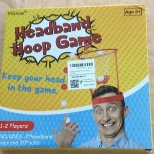 Game Headband Hoop Game. Includes 2 headbands hoops & 20 balls